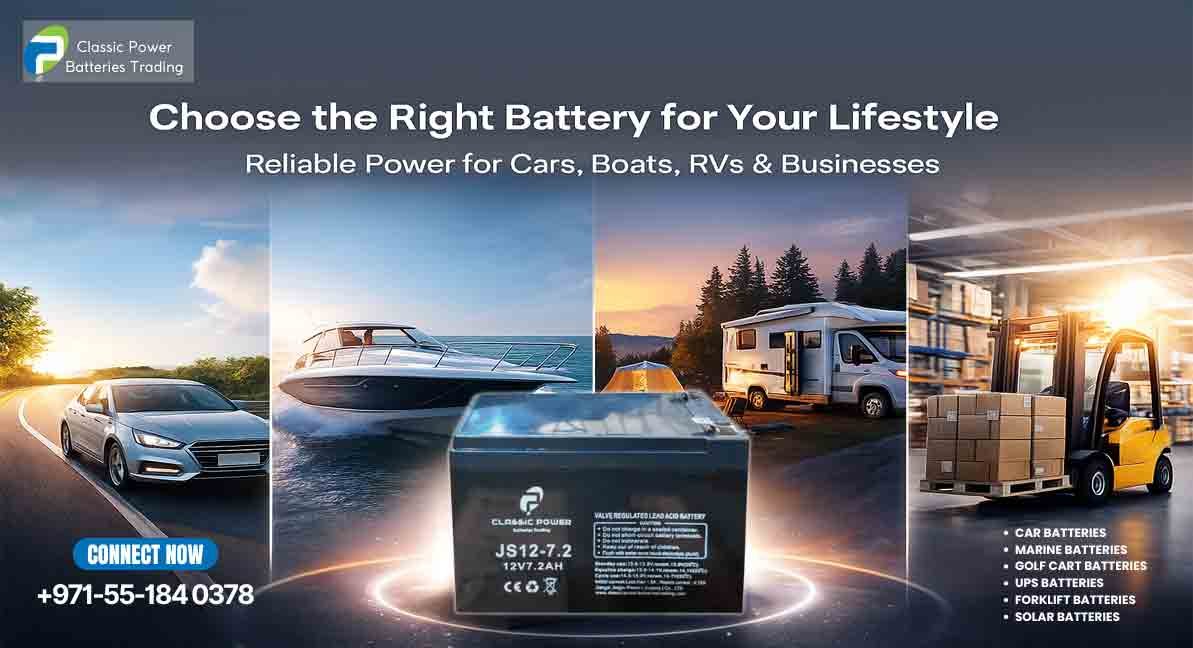 How to Choose the Right Battery for Your Lifestyle in the UAE